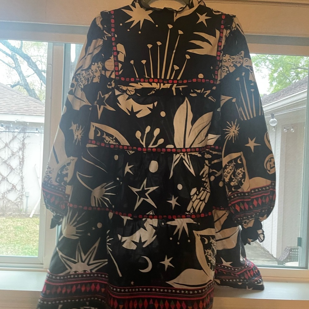 Farm Rio Cerrado Sky Mini Dress - Picture 5 of 5
